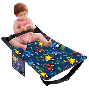 Imagem de DreamsLink.LC Cama De Avião Para Crianças, Viagem Com Extensor Assento Itens Essenciais Apoio Os Pés Essencial Voos, Rede Portátil E Aconchegante Crianças Pequenas, Caminhão