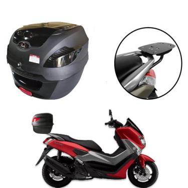 Imagem de Baú 41 litros Awa Proos com Bagageiro para NMAX 2016 - 2020, Black