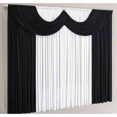 Imagem de Cortina Paris em Malha Gel Para Varão Simples de 2 Metros - Love Baby 