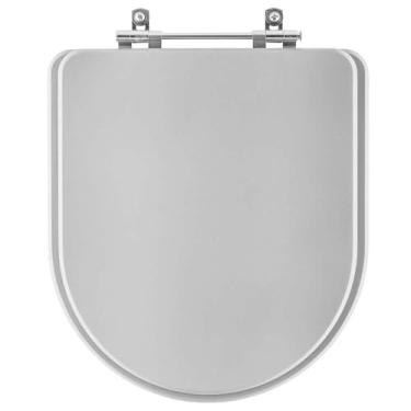 Imagem de Tampa de Vaso Valentina Cinza Claro Para Bacia Hervy