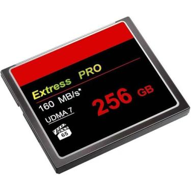 Imagem de HSANYIUR Cartão Compact Flash De 256 Gb, Udma 160 Mb/S, Transferência De Alta Velocidade, Cartão Cf De Grande Capacidade Para Fotógrafos Profissionais, Cinegrafistas E Entusiastas