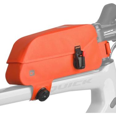 Imagem de abamita Bolsa para quadro de bicicleta com aba magnética à prova d'água tubo superior bolsa de bicicleta embalagem de ferramentas de ciclismo bolsa de armazenamento para bicicleta de estrada MTB