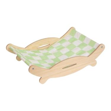 Imagem de ShengQuanHao Rede para Gatos, Cama, Espreguiçadeira, Refrescante, Ergonômica, Acessórios para Dormir E Descansar, Móveis, Berço, Sofá para Filhotes, Externo, Inter, S