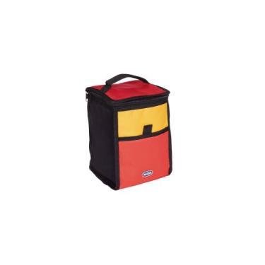 Imagem de Bolsa Termica 5 Litros - Vermelha com Amarelo - Mor