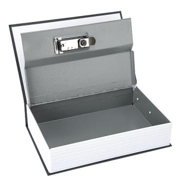 Imagem de KIMISS Livro de Simulação Caixa de Armazenamento Seguro Com Bloqueio de Combinação - Caixa de Bloqueio de Dinheiro Segura Anti -roubo para Moedas, Cartões, Documentos e Objetos de Valor Design de