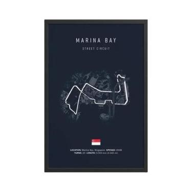 Imagem de Arte De Parede De Fórmula 1 HD Impressão Em Tela F1 Imola Monaco Circu