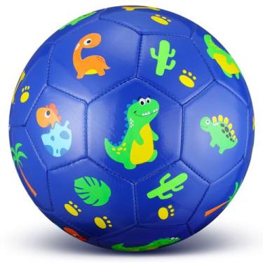 Imagem de Soccer Ball HyDren Dinosaur tamanho 3 para meninos e meninas 4-6