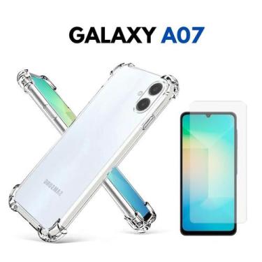 Imagem de Capa Capinha + Película Hidrogel Compatível Para Galaxy A07 - Db