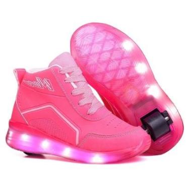 Imagem de Tênis Rodinha Luzinha Led Light Minipé Masculino Feminino Unissex-Unissex