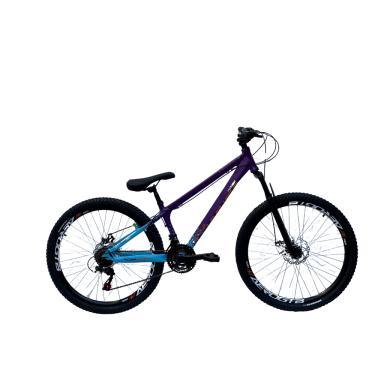 Imagem de Bicicleta Viking X TUFF44 Aro 26 Aero Freio a Disco 21 Velocidades  Roxo Azul do Grau