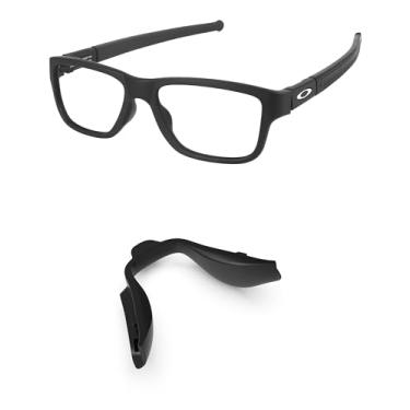 Imagem de PapaViva 1 peça de reposição de nariz para Oakley Airdrop MNP OX8121 - Preto (tamanho 3)
