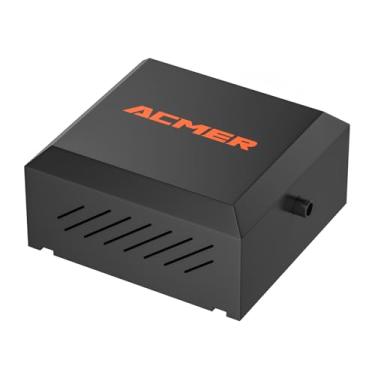 Imagem de ACMER Kit De Bomba Assistência Ar C4, Fluxo Ajustável 30 L/Min Para Cortadores E Gravadores A Laser, Melhora Precisão Do Corte, Remove Fumaça Poeira Reduz Temperatura Da Superfície