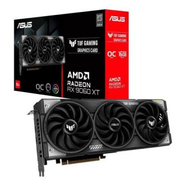 Imagem de Placa de Vídeo ASUS TUF RX 9060 XT OC 16G Gaming AMD Radeon, 16GB, GDD