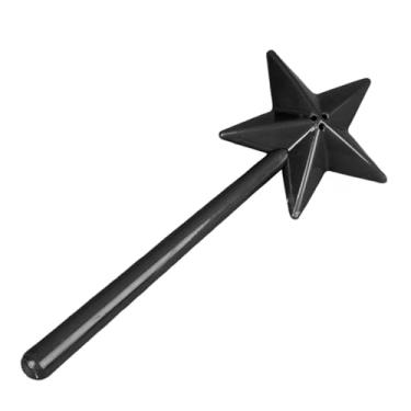 Imagem de Taruor Magic Wand Tempero Shaker ABS 3 Furos Recarregável para Decoração de Natal do Halloween (Preto)