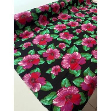 Imagem de 3M tecido chita, chitão 100% poliéster ou (3,00m x 1,50m ) - Impacto t