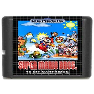 Imagem de Taka Co Super Mario Bros. 16 bit SEGA MD Game Card For Sega Mega Drive For Genesis, Try It Now
