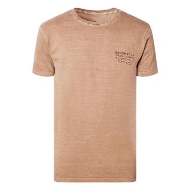 Imagem de Camiseta Reserva Slim Estampa Placa Antiga Masculina Cinza-Masculino