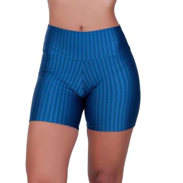 Imagem de Short Cintura Alta Academia Fitness 3D Mirela-Feminino