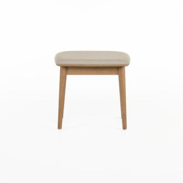 Imagem de Banqueta Liva 50 cm x 48 cm Tauari - Casavee, Bege