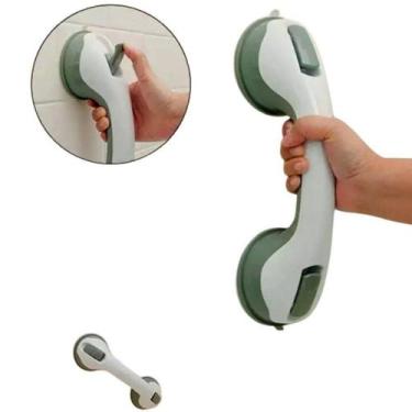 Imagem de Barra de Apoio Portátil 30cm com Ventosas Antiderrapante para Idosos G