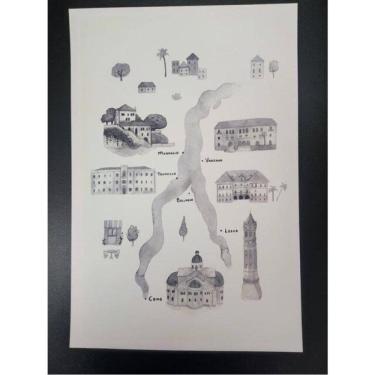 Imagem de Cartela De Adesivos + Postal Assinado Pela Autora Bruna Vieira