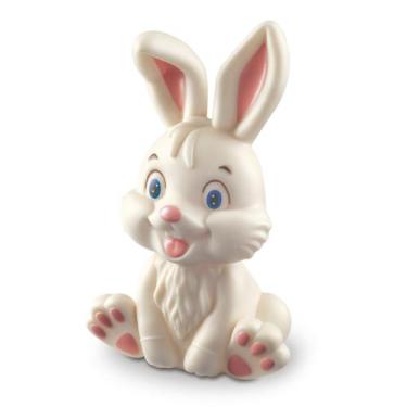 Imagem de Animal de Brinquedo Soft Coelho Para Bebe Mordedor Banho - Cometa Brin