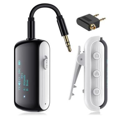 Imagem de Receptor transmissor Bluetooth YOCOWOCO para AirPods/fones de ouvido