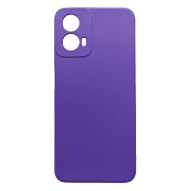 Imagem de Capinha Capa Compatível Com MOTOROLA moto G34 XT2363 case Aveludada In