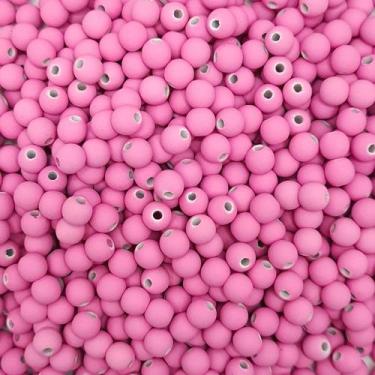 Imagem de Miçanga Passante Bola Emborrachada 8mm 150pçs Bijuteria 60g Escolha a 