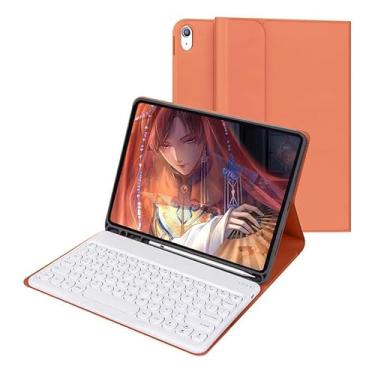 Imagem de Capa Com Teclado Bluetooth Para Galaxy Tablet S6 Lite 10.4