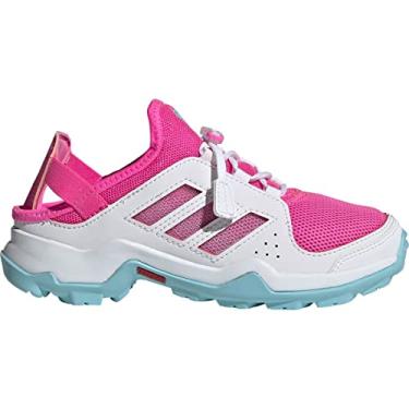 Imagem de adidas Girl's Terrex Hydroterra Shandal (Little Kid/Big Kid) Screaming Pink/Hazy Sky 6 Big Kid M