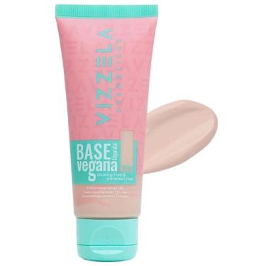 Imagem de Base líquida vegana matte Vizzela - 02