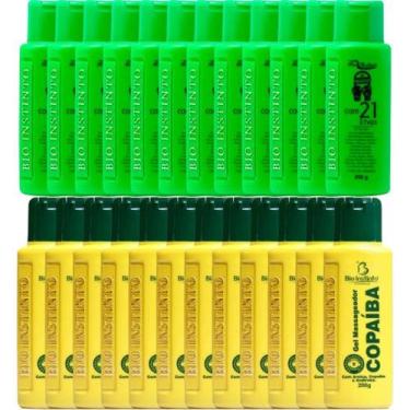 Imagem de Revenda Atacado 12 Gel Detonador com 21 Ervas 200g + 12 Gel Massageado