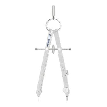 Imagem de Compasso de Precisão, Staedtler, 551 01, Roda Central Adaptável, Metal