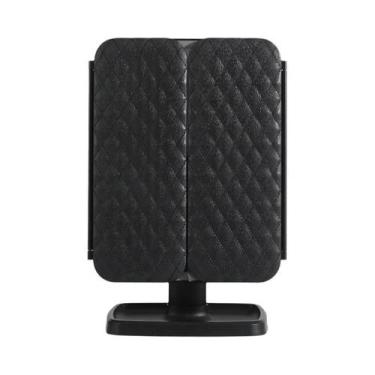 Imagem de Espelho De Maquiagem Portátil Inteligente Com Luz LED, Espelho Cosméti