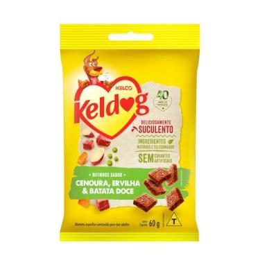 Imagem de Bifinho Kelco Keldog Cenoura, Ervilha e Batata Doce 60g