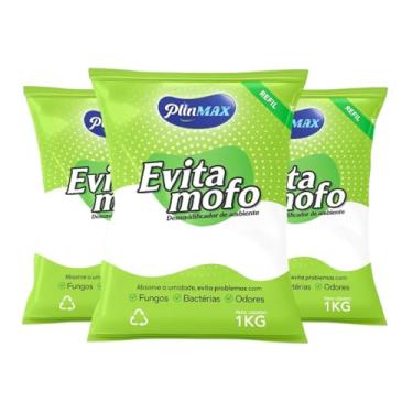 Imagem de Cloreto de Cálcio Antimofo PlinMax 3kg – Absorvedor de Umidade Eficiente para Armários, Gavetas e Roupas