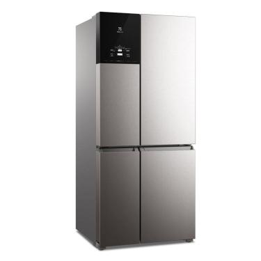 Imagem de Geladeira Electrolux Multidoor Experience Com Flexispace e Inverter 581 l Inox Look (IQ8S)