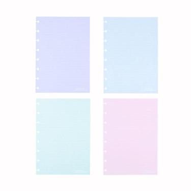 Imagem de Refil médio Candy Colors pautado 40 fls Caderno Inteligente