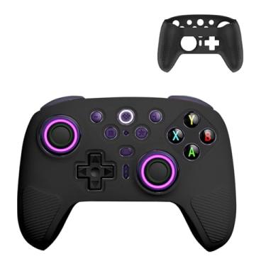 Imagem de Case Cover for 8Bitdo Ultimate 2 Handheld Game Console, Soft Silicone Protector Cover Skin Case for 8Bitdo Ultimate 2, Anti-Scratch,Shockproof,Black