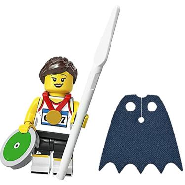 Imagem de LEGO Minifigures Series 20 - Atleta Feminina com Bónus Cabo Azul - 71027