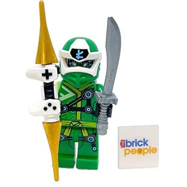 Imagem de Minifigura LEGO Ninjago: Prime  - Digi Lloyd com espada e punho do controlador de jogo