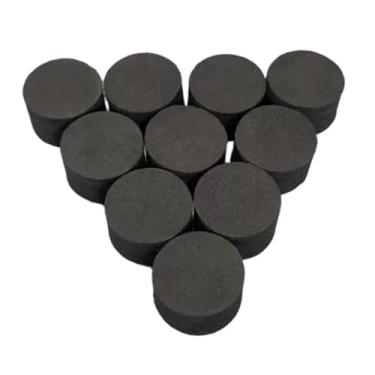 Imagem de Esquirla 10 peças de gatilho de bateria eletrônica de 20 mm de altura, esponjas para exercícios de bateria com adesivo, 28x20 Mm