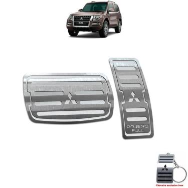 Imagem de Pedaleira Automático Mitsubishi Pajero Full 2015 2020 Prata