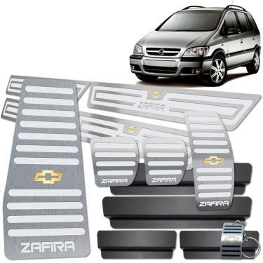 Imagem de Descanso Pedaleira Manual Soleira Zafira 2001 A 2012 Prata