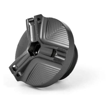 Imagem de Tampa de enchimento de óleo para motor de motocicleta compatível com Z650 Z800 Z400 Z1000 SX Z1000R Versy 650 1000 Ninja Vulcans 650 (titânio)