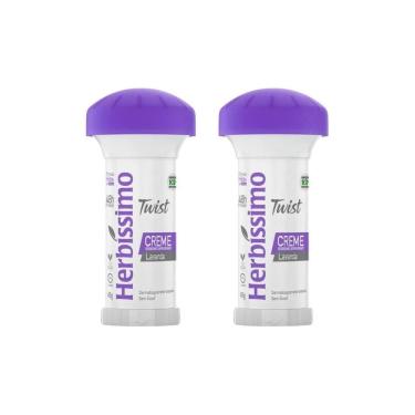 Imagem de Desodorante Herbissimo Stick Creme Lavanda 45G - Kit Com 2Un