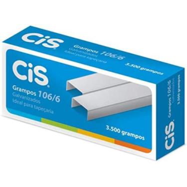 Imagem de Grampo 106/6 Cis 3500 Grampos Galvanizado