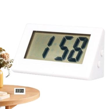 Imagem de Relógio digital de bateria pequeno | Relógio de viagem Relógios de mesa Temporizador | Digital pequeno, ornamento de mesa portátil, relógios elétricos para material de sala de aula, operado por