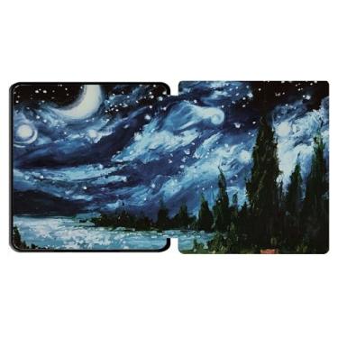 Imagem de Yzlvigrous Capa para Kindle Oasis 9/10ª Geração 2017/2019, Tampa de Casca Traseira TPU de 7 Polegadas com Recurso de Vigília do Sono Automático, Modelo: CW24WI/S8IN4O